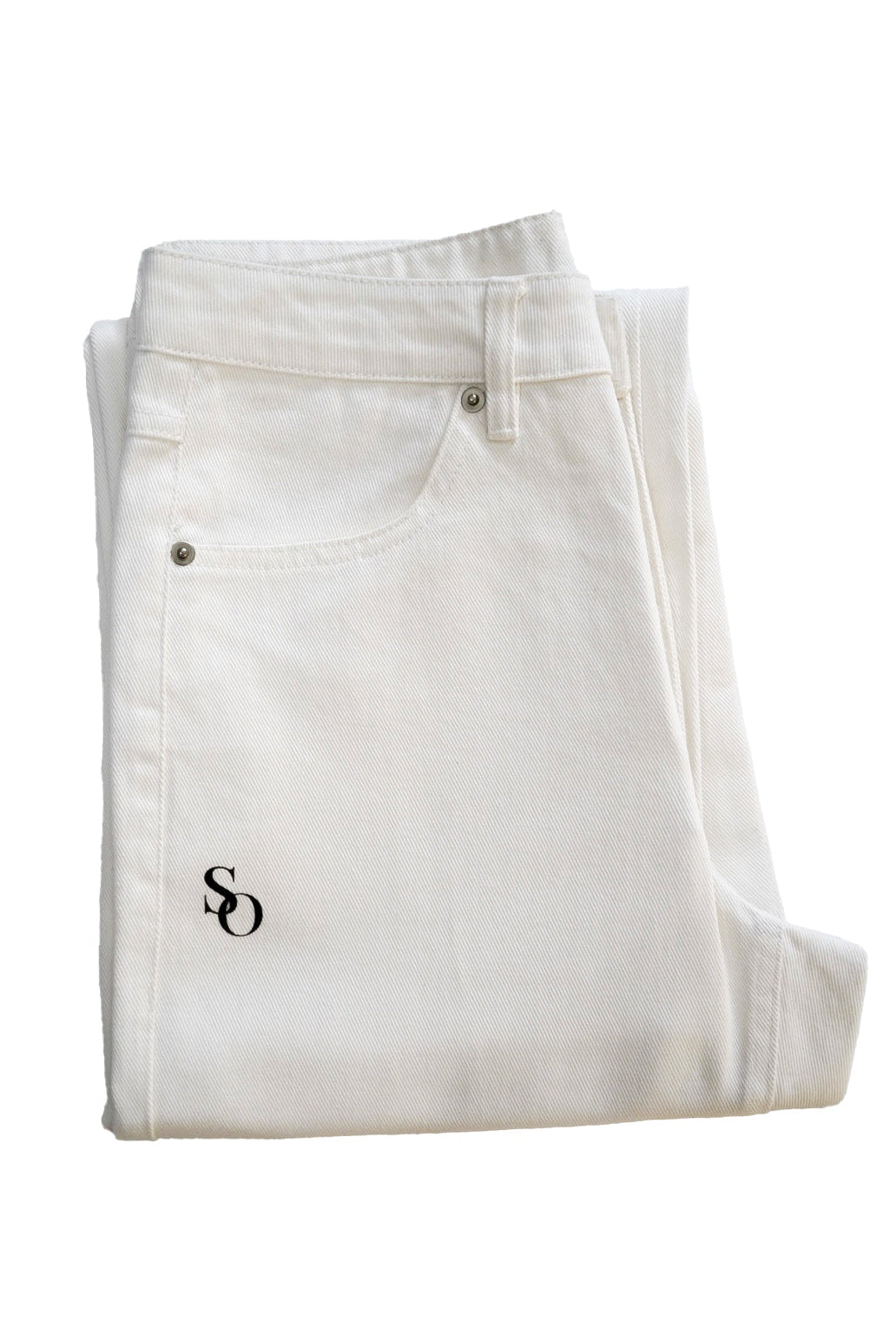 Heavyweight Cotton Straight-Leg trousers