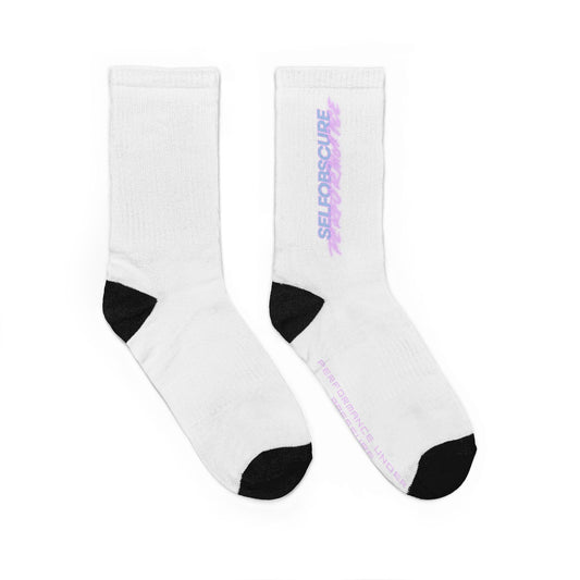 self obscure performance crew socks