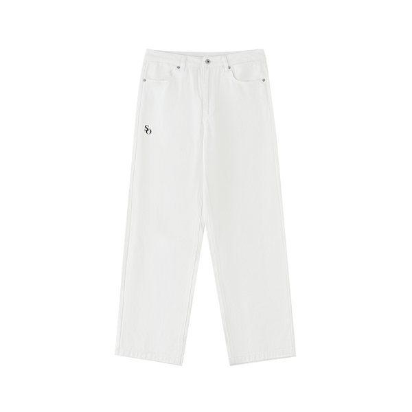 Heavyweight Cotton Straight-Leg trousers
