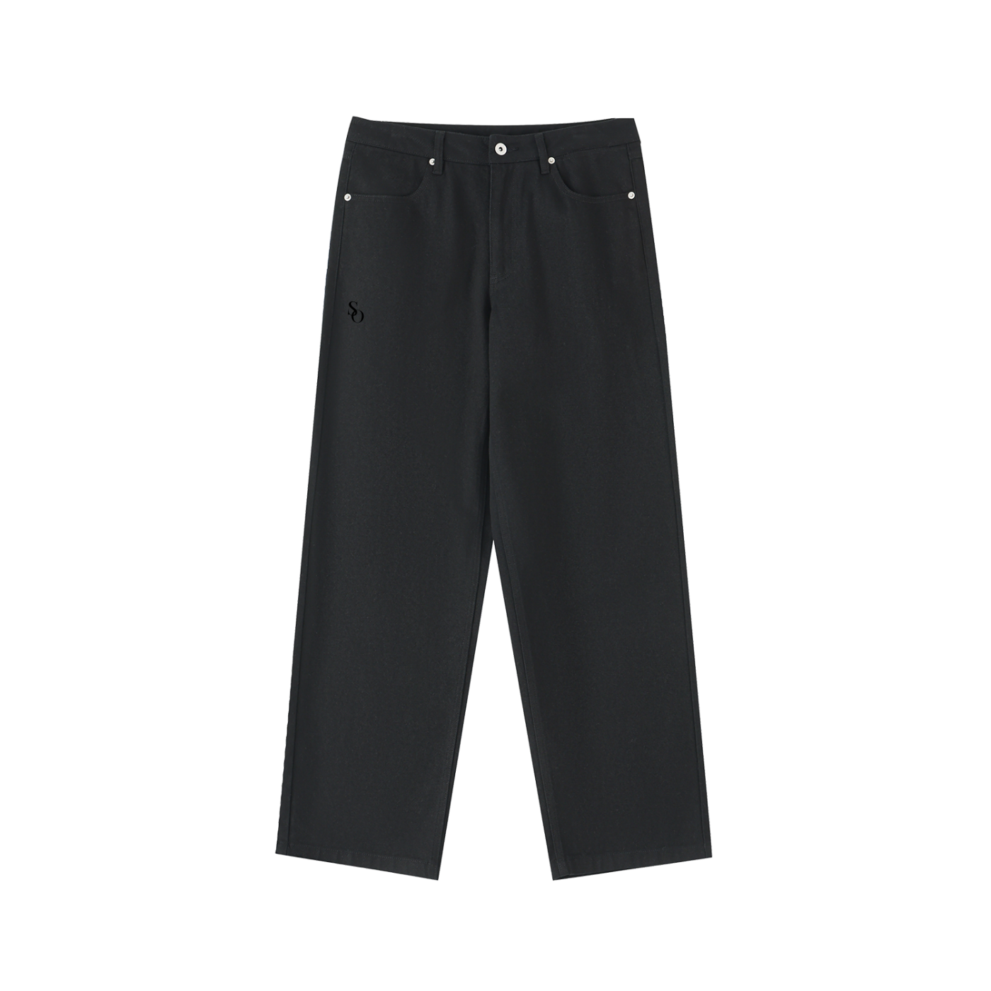 Heavyweight Cotton Straight-Leg trousers
